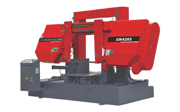 高石碑镇GW4265双柱龙门卧式带锯床
