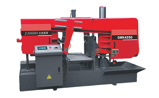 高石碑镇GWK4250卧式带锯床（型材专切）