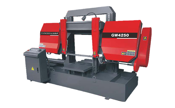 高石碑镇GW4250双柱龙门卧式带锯床