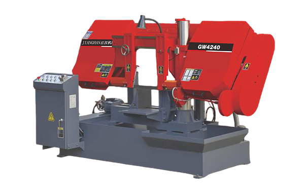 高石碑镇GW4240双柱卧式带锯床